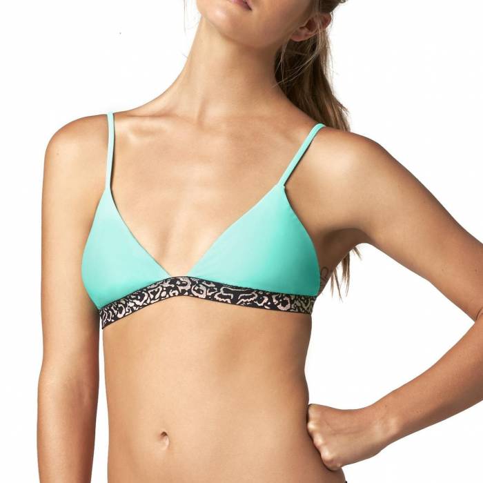 Fox Vapors Fixed Triangle Top Bikini Top, 15542-490 Fox Vapors Fixed Triangle Top Bikini Top, 15542-490