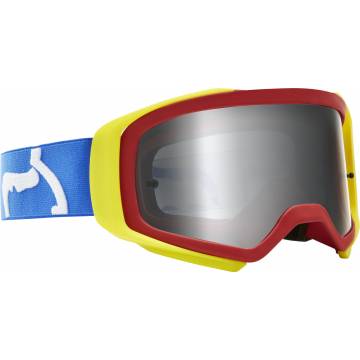 Motocross Brille Airspace 2 Prix rot/blau  Seitenansicht