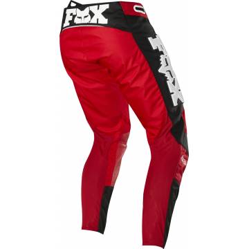 Motocross Hose Fox 360 Linc rot/schwarz Größe 32 Rückansicht