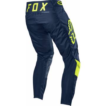 Motocross Hose Fox 360 Bann, navy/neongelb Größe 32 Rückansicht