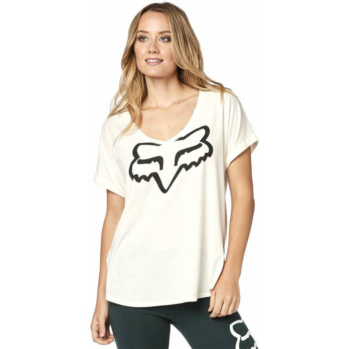 Fox Responded V-Neck Damen T-Shirt, 21937-575 Fox Responded V-Neck Damen T-Shirt, 21937-575