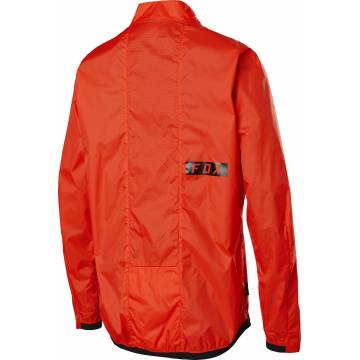 FOX Defend Mountainbike Windstopper Jacke, orange, 25423-368 Rückansicht