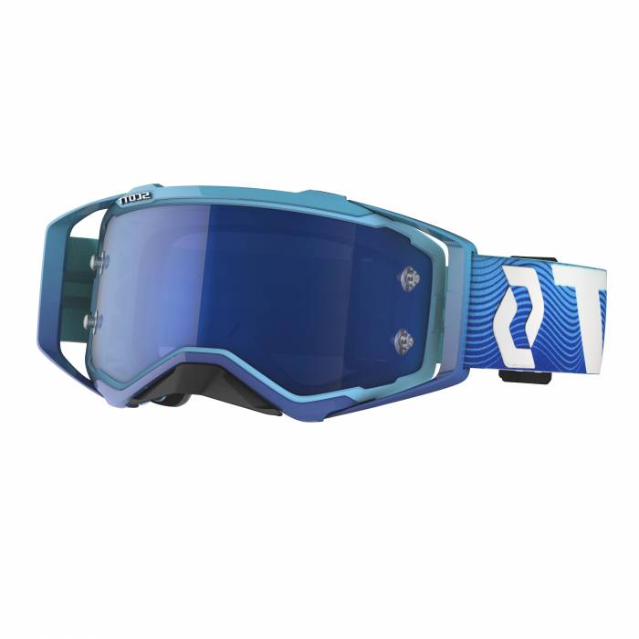 Scott Prospect Motocross Brille, blau/weiss