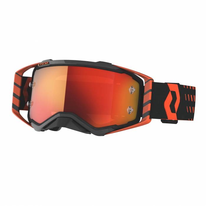 Motocross Brille Scott Prospect , orange/schwarz