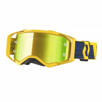 Scott Prospect Motocross Brille, gelb/dunkelblau