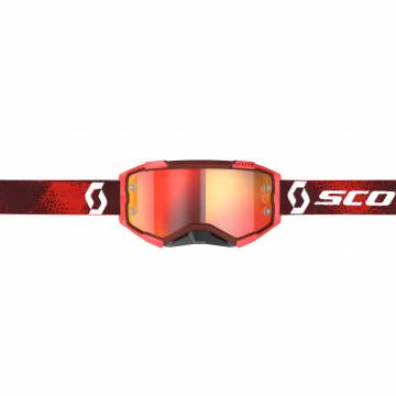 Scott Brille FURY, rot für Motocross - Vorderansicht