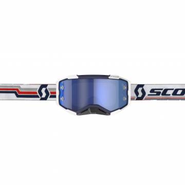 SCOTT Fury Motocross Brille, blau/weiss, 272828-1006278 Vorderansicht