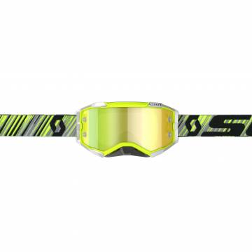 SCOTT Fury Motocross Brille, gelb/grau, 272828-4331289 Vorderansicht