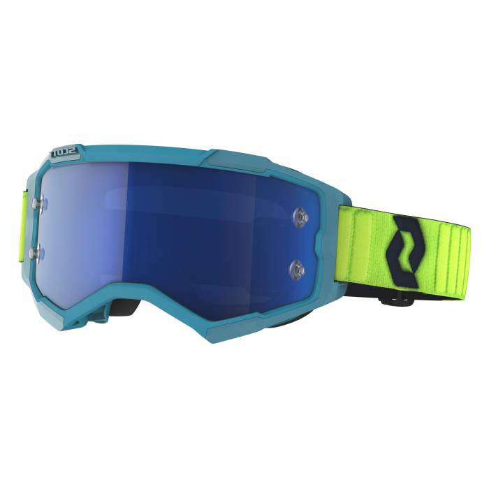 SCOTT Fury Motocross Brille, blau/gelb, 272828-6362278