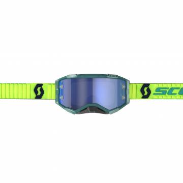 SCOTT Fury Motocross Brille, blau/gelb, 272828-6362278 Vorderansicht