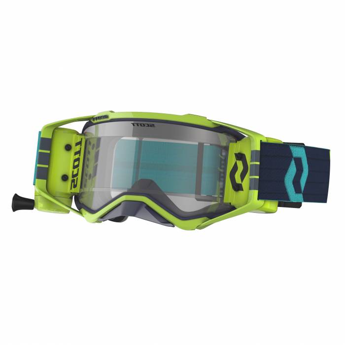 SCOTT PROSPECT WFS Motocross Roll-Off Brille, gelb/blau SCOTT PROSPECT WFS Motocross Roll-Off Brille, gelb/blau