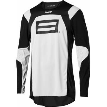 Shift Blue Label Archival LE Motocross Jersey, schwarz/weiss