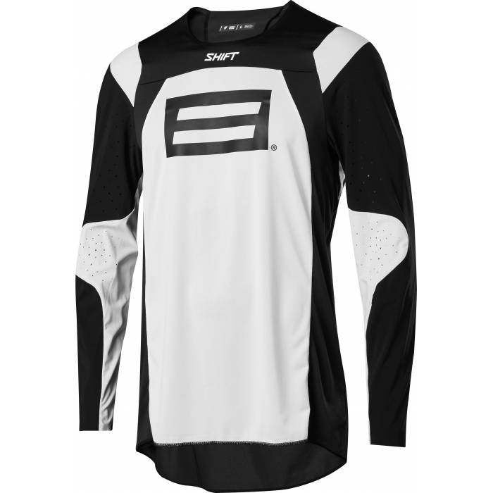 Shift Blue Label Archival LE Motocross Jersey, schwarz/weiss