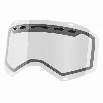 Motocross Zubehör: Scott Prospect/Fury Motocross Brille Ersatzscheibe Dual (Doppelscheibe)