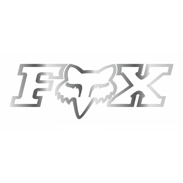 Fox F-Head-X Sticker, 03271-010-OS Fox F-Head-X Sticker, 03271-010-OS