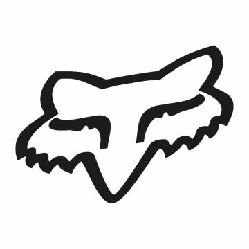 Fox Head Sticker, 14911-001-OS