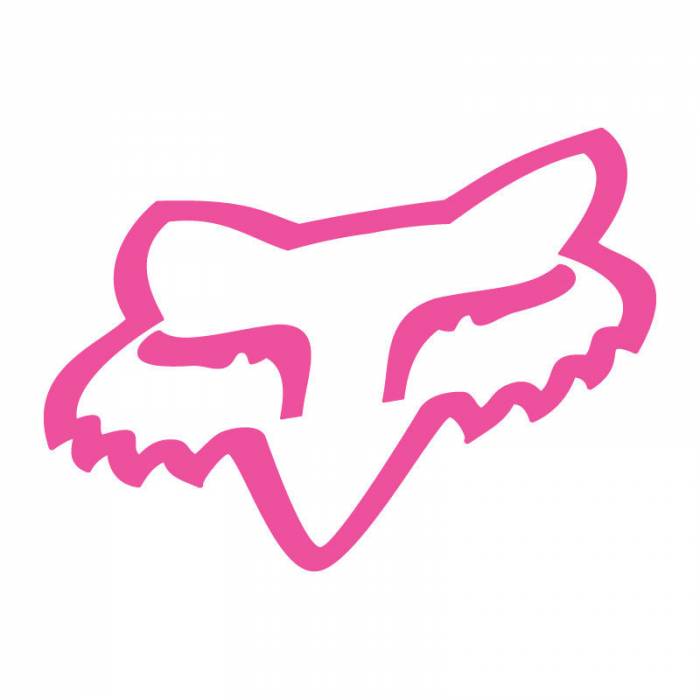 Fox Head Sticker, 14934-170-OS Fox Head Sticker, 14934-170-OS