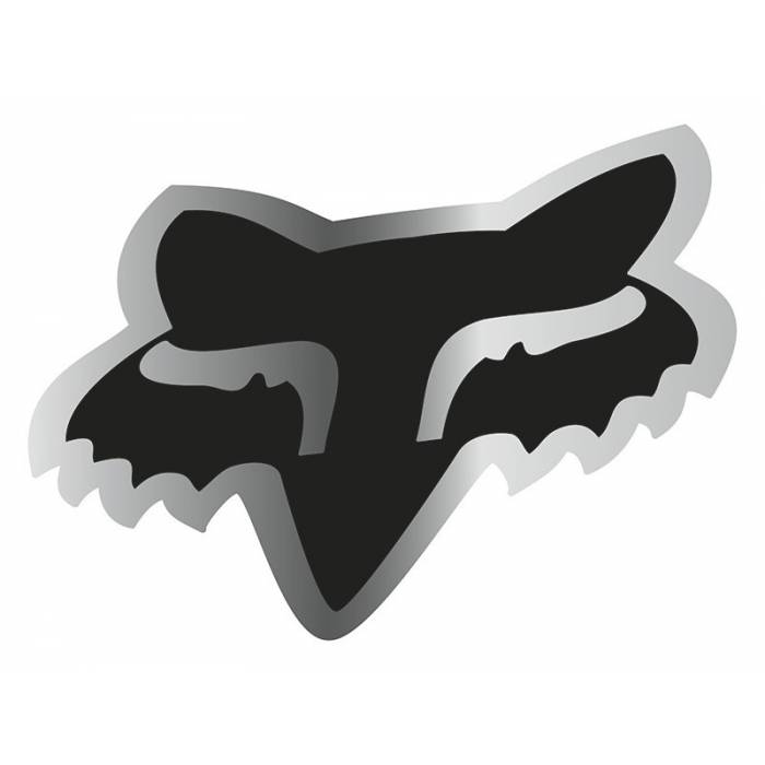Fox Head Sticker, 14901-010-OS Fox Head Sticker, 14901-010-OS
