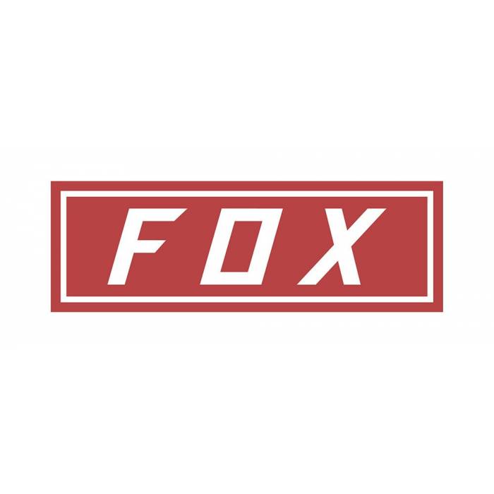 Fox Bumper Sticker, 23385-003-OS Fox Bumper Sticker, 23385-003-OS