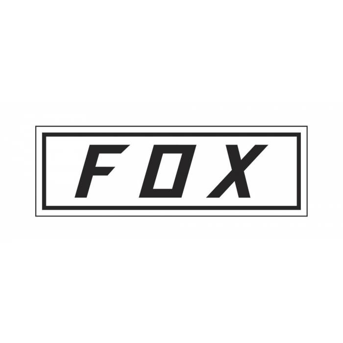 Fox Bumper Sticker, 23385-008-OS Fox Bumper Sticker, 23385-008-OS