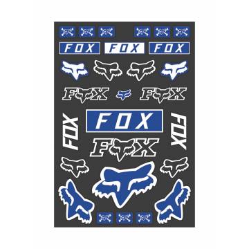 Fox Legacy Track Pack Stickerbogen, 23664-002-OS