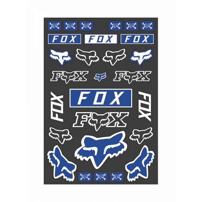 Fox Legacy Track Pack Stickerbogen, 23664-002-OS