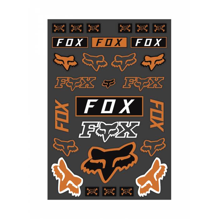Fox Legacy Track Pack Stickerbogen, 23664-009-OS