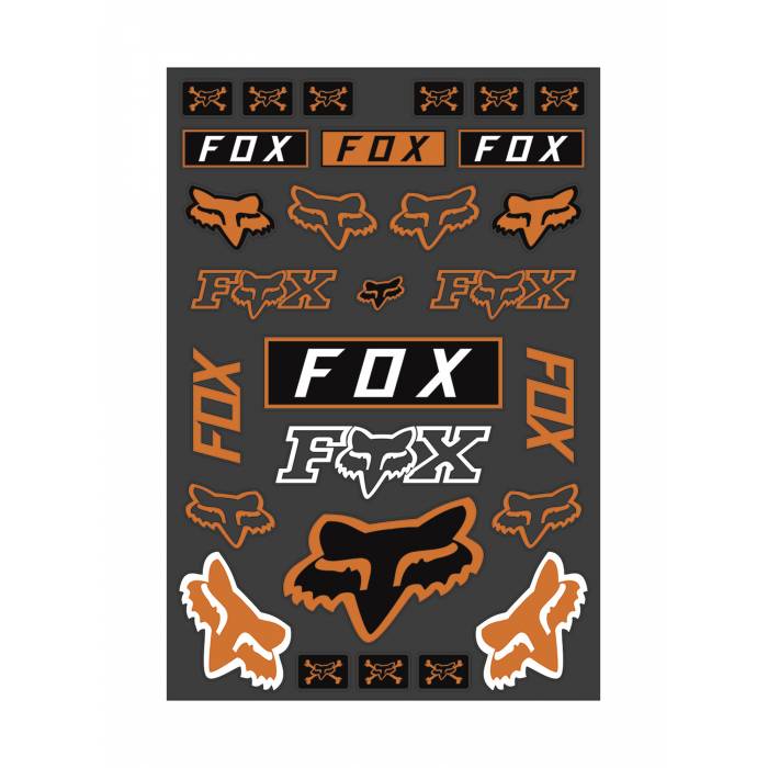 Fox Legacy Track Pack Stickerbogen, 23664-009-OS Fox Legacy Track Pack Stickerbogen, 23664-009-OS