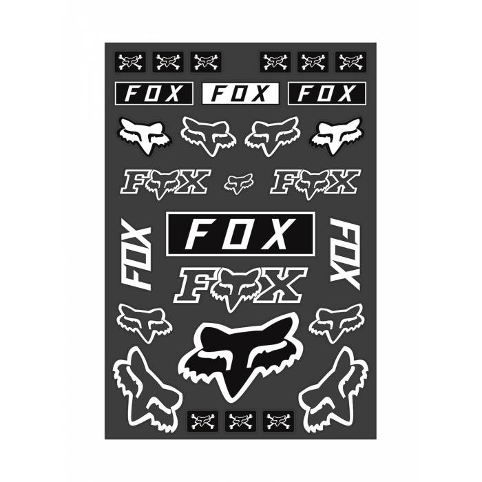 Fox Legacy Track Pack Stickerbogen, 23664-008-OS