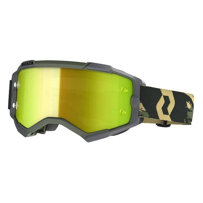 SCOTT Fury Motocross Brille, grün camo, 272828-6800289