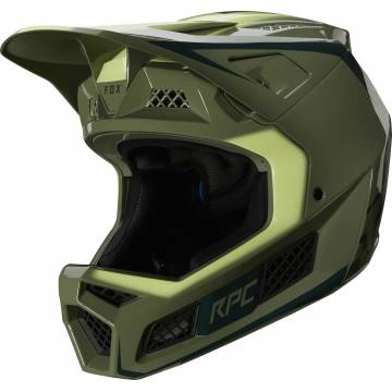 FOX RPC MTB Downhill Helm Daiz | dunkelgrün