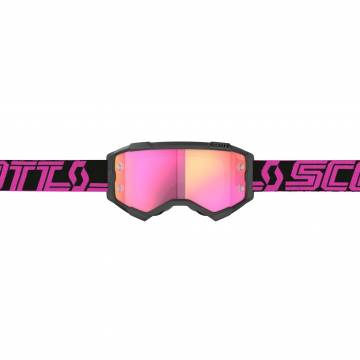 SCOTT Fury Motocross Brille, schwarz/pink, 272828-1254340 Vorderansicht