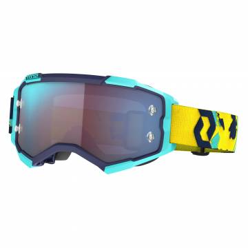 SCOTT Fury Motocross Brille, blau/orange, 272828-1454349