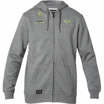 FOX Pro Circuit Zip Hoodie, grau, 26442-185