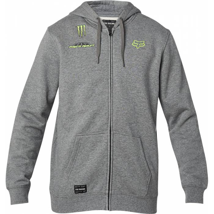 FOX Pro Circuit Zip Hoodie, grau, 26442-185 FOX Pro Circuit Zip Hoodie, grau, 26442-185