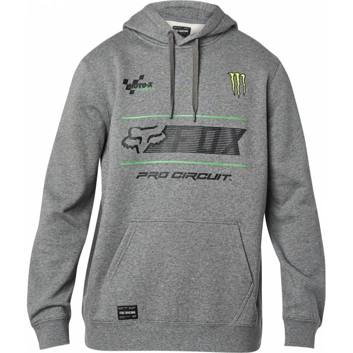 FOX Pro Circuit Hoodie, grau, 26443-185