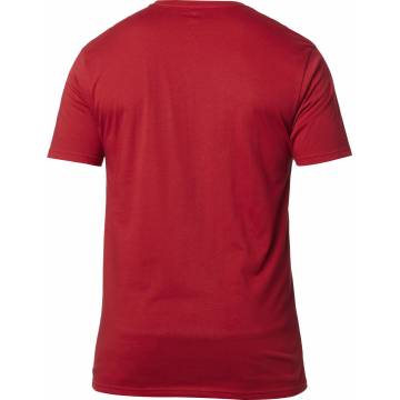 FOX Non Stop Premium T-Shirt, rot/weiss, 23709-054 Rückansicht