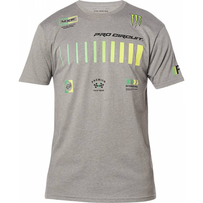FOX Pro Circuit Premium T-Shirt, grau, 26445-185