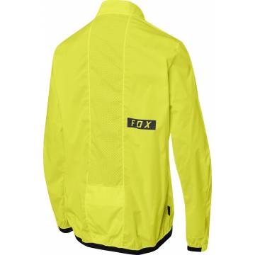 FOX Defend Mountainbike Windstopper Jacke, gelb, 25423-268 Rückansicht