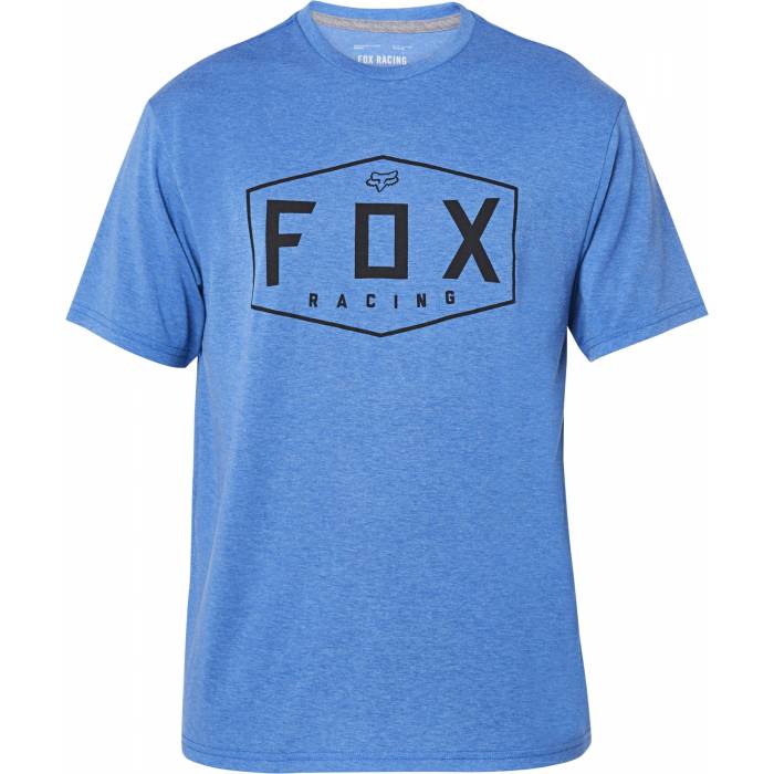 FOX Tech T-Shirt Herren Crest | dunkelblau | 25993-598
