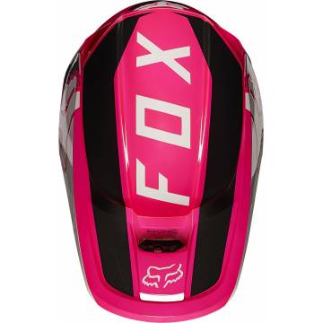 FOX V1 Revn Motocross Helm | pink | 25819-170 Ansicht oben