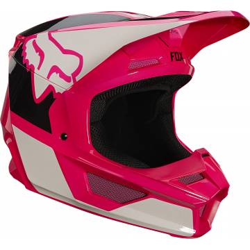 FOX V1 Revn Motocross Helm | pink | 25819-170 Seitenansicht