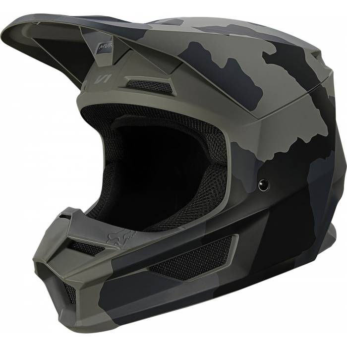 FOX V1 Trev Motocross Helm | camo schwarz | 27734-247