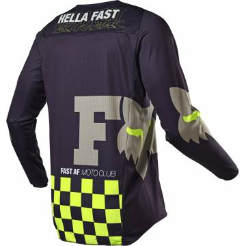 FOX 180 Illmatik Motocross Jersey | dunkel-violett | 25768-367 Ansicht Rückseite