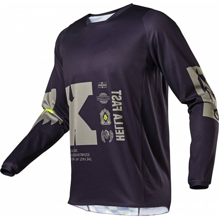 FOX 180 Illmatik Motocross Jersey | dunkel-violett | 25768-367