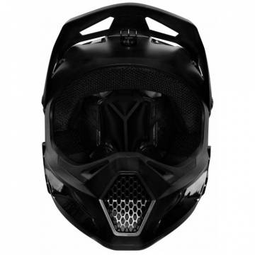FOX Kinder MTB Downhill Fullface Helm Rampage | schwarz | 25968-021 Ansicht vorne