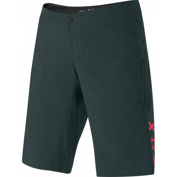 FOX MTB Hose Damen kurz Ranger | dunkelgrün | 25135-519 FOX MTB Hose Damen kurz Ranger | dunkelgrün | 25135-519