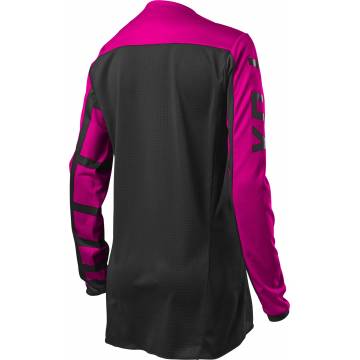 FOX 180 Damen Jersey Djet | schwarz-pink | 25853-285 Ansicht Rückseite