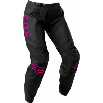 FOX 180 Damen Motocross Hose Djet | schwarz-pink | 25854-285 Seitenansicht