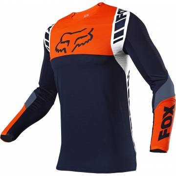 FOX Flexair Jersey Mach One | dunkelblau orange | 25748-007